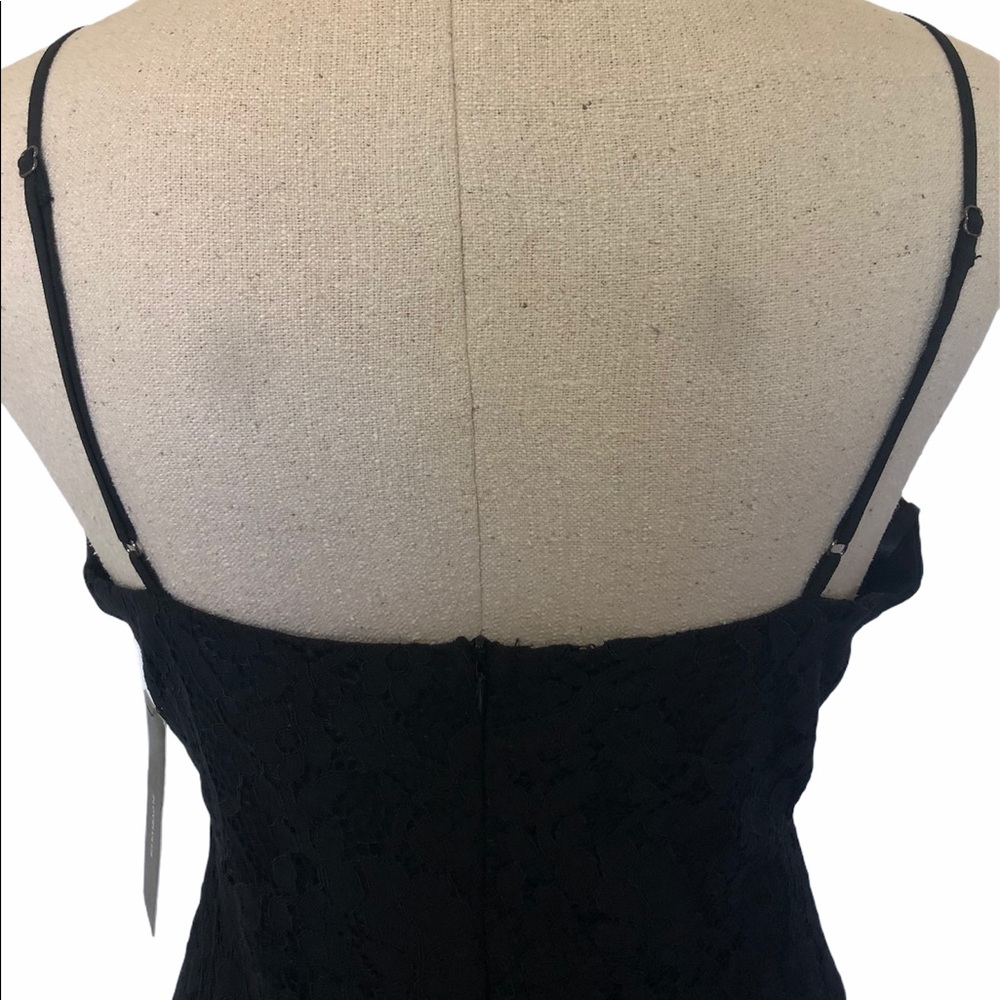 NEW Lulus Manning Black Lace Tiered Midi Dress - Picture 6 of 12